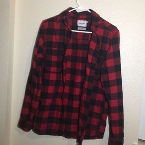 Red and black flannel